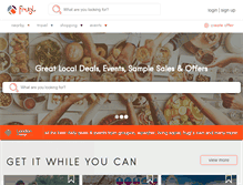 Tablet Screenshot of frugl.com